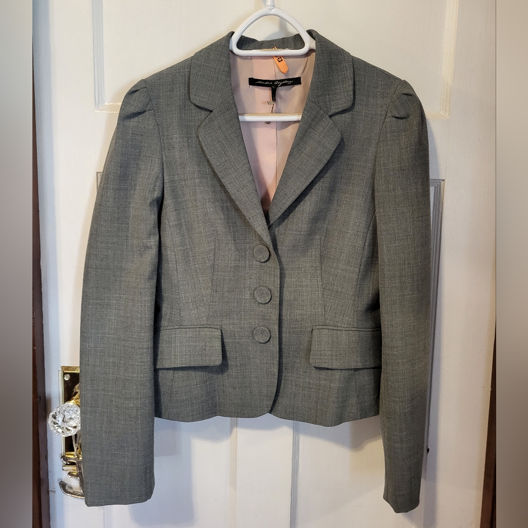 Sandra A. Blazer With Pink Lining